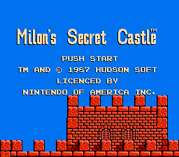 Milon's Secret Castle (USA) (Virtual Console)